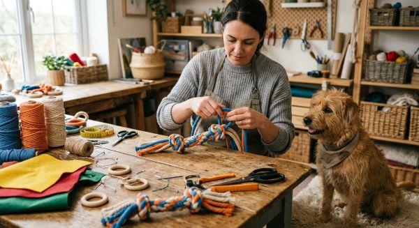 Accessoires pour chiens DIY : Comment fabriquer des jouets pour votre animal de compagnie